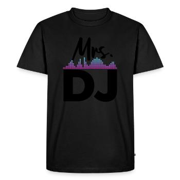 DJ Performance - Men's Premium Organic T-Shirt - black - Front - Nico (187cm)