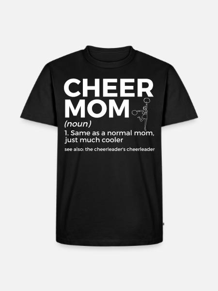 Cheerleader Cheerleading - Men's Premium Organic T-Shirt - black