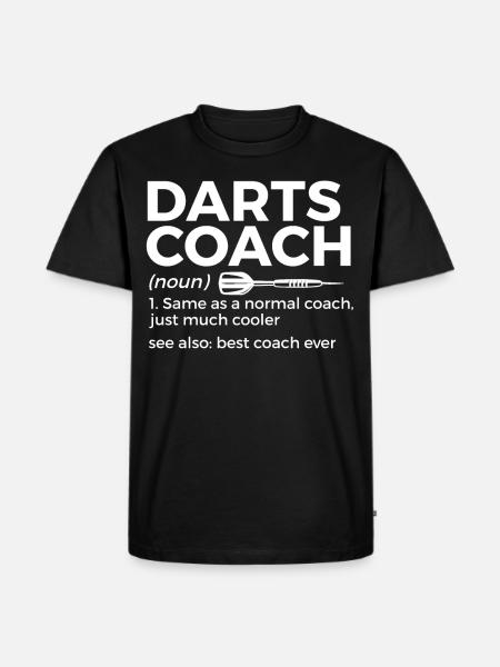 Darts Player Darts - Men's Premium Organic T-Shirt - black