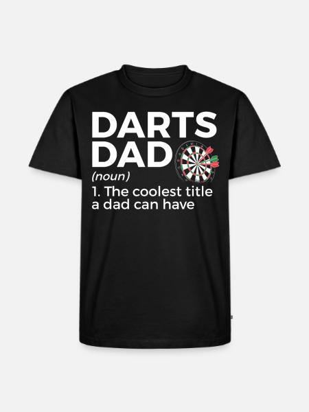 Darts Player Darts - Men's Premium Organic T-Shirt - black