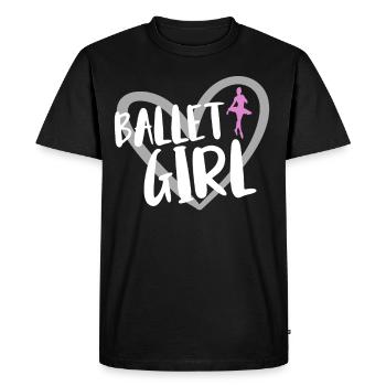 Danse classique - T-shirt Premium bio Homme - noir - Devant - Nico (187cm)