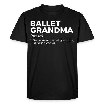 Danse classique - T-shirt Premium bio Homme - noir - Devant - Nico (187cm)