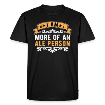 Medieval Festival Medieval Market Ale Person - Men's Premium Organic T-Shirt - black - Front - Nico (187cm)