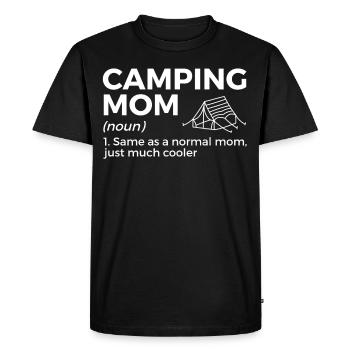 Camping Camping Motorhome - Men's Premium Organic T-Shirt - black - Front - Nico (187cm)