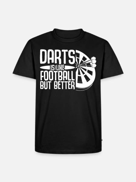 Fléchettes Dartboard Dart - T-shirt Premium bio Homme - noir