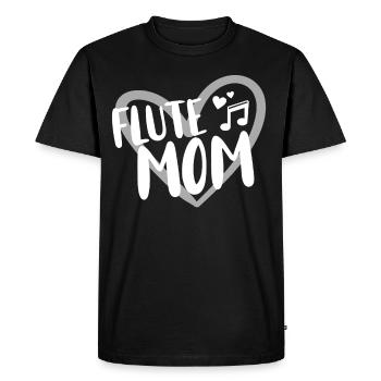 Flûte Flûte Musiciens Cuivres Musique - T-shirt Premium bio Homme - noir - Devant - Nico (187cm)