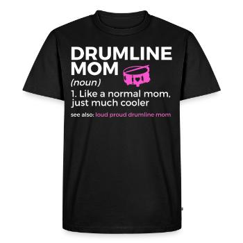 Drumline Drum Cadeau - T-shirt Premium bio Homme - noir - Devant - Nico (187cm)
