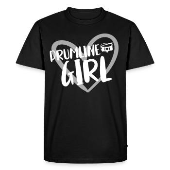 Drumline Drum Cadeau - T-shirt Premium bio Homme - noir - Devant - Nico (187cm)