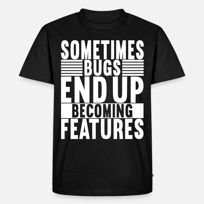 Programmer Computer Scientist - Men's Premium Organic T-Shirt - black