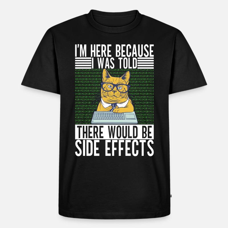 Programmierer Informatiker - Männer Premium Bio T-Shirt - Schwarz