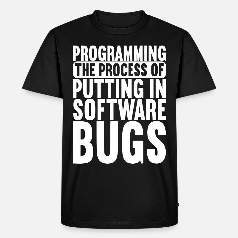 Programmierer Informatiker - Männer Premium Bio T-Shirt - Schwarz