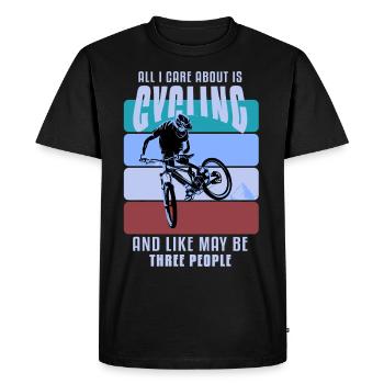 Unbenanntes Projekt 82 - T-shirt Premium bio Homme - noir - Devant - Nico (187cm)