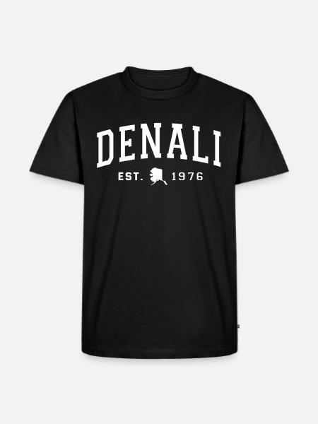 Alaska Tshirt Men Women Kids USA North Pole - Men's Premium Organic T-Shirt - black