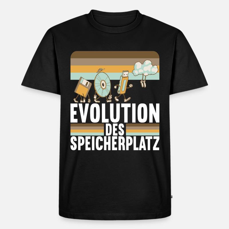 Programmierer Informatiker - Männer Premium Bio T-Shirt - Schwarz