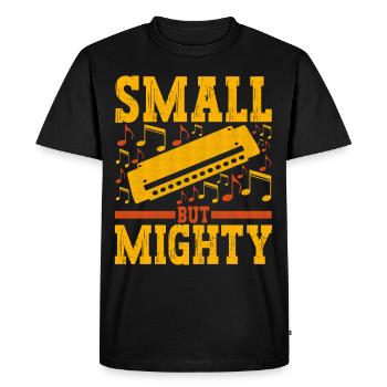 Harmonica Harmonica - Men's Premium Organic T-Shirt - black - Front - Nico (187cm)