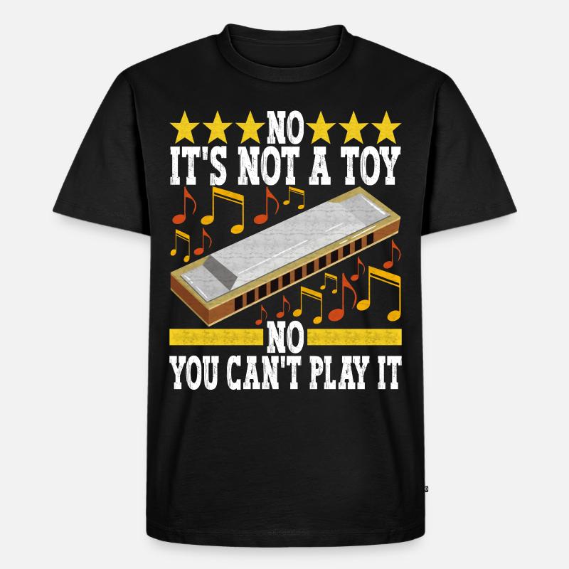 Harmonica Harmonica - T-shirt Premium bio Homme - noir