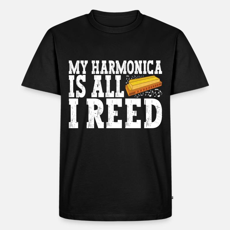 Harmonica Harmonica - T-shirt Premium bio Homme - noir