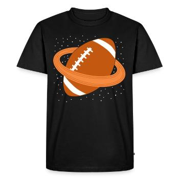 Football américain Rugby Rugby Ball Rugby - T-shirt Premium bio Homme - noir - Devant - Nico (187cm)