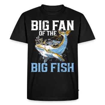 Killer whale killer whale watching Orca whale watching - Men's Premium Organic T-Shirt - black - Front - Nico (187cm)