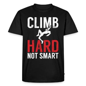 Escalade libre Alpinistes & escalade de bloc Escalade libre - T-shirt Premium bio Homme - noir - Devant - Nico (187cm)