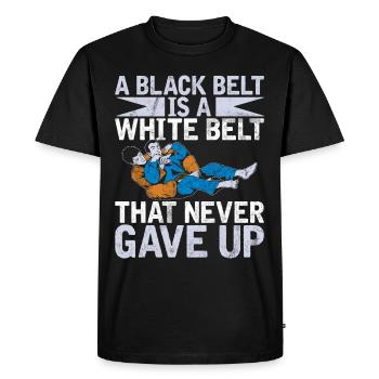 Jiu Jitsu Arts Martiaux Kung Fu & Karaté Jiu Jitsu - T-shirt Premium bio Homme - noir - Devant - Nico (187cm)