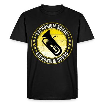 Euphonium Eufonium Euphoniste - T-shirt Premium bio Homme - noir - Devant - Nico (187cm)