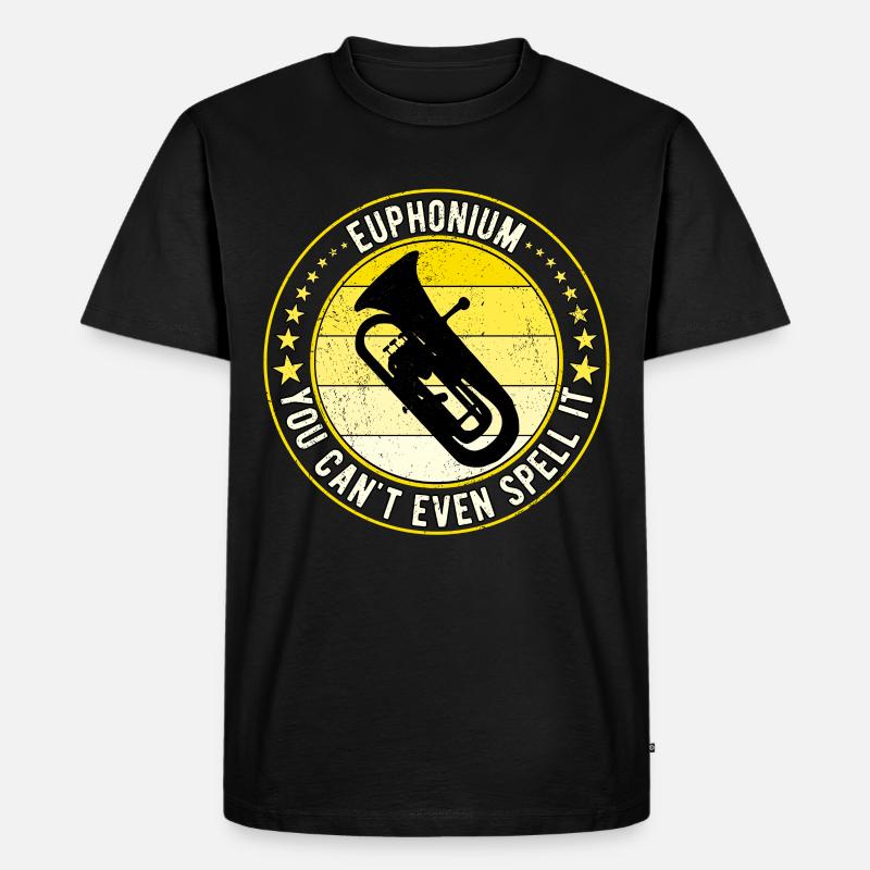 Euphonium Eufonium Euphoniste - T-shirt Premium bio Homme - noir