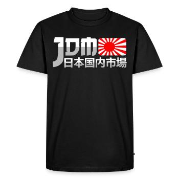 JDM Motorsport Auto Tuning Automobile - T-shirt Premium bio Homme - noir - Devant - Nico (187cm)