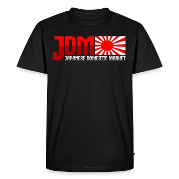 JDM Motorsport Auto Tuning Automobile - T-shirt Premium bio Homme - noir - Devant - Nico (187cm)
