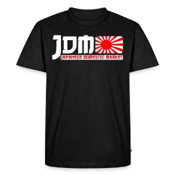 JDM Motorsport Auto Tuning Automobile - T-shirt Premium bio Homme - noir - Devant - Nico (187cm)