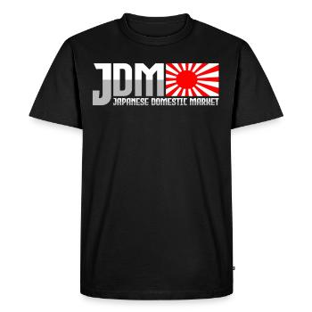 JDM Motorsport Auto Tuning Automobile - T-shirt Premium bio Homme - noir - Devant - Nico (187cm)