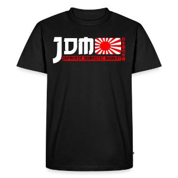 JDM Motorsport Auto Tuning Automobile - T-shirt Premium bio Homme - noir - Devant - Nico (187cm)