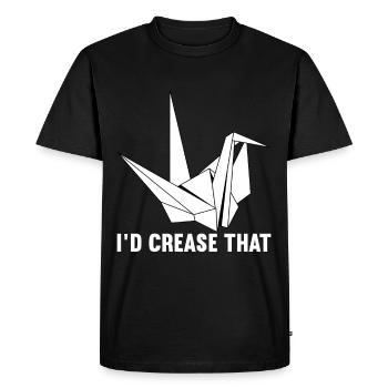Origami - T-shirt Premium bio Homme - noir - Devant - Nico (187cm)
