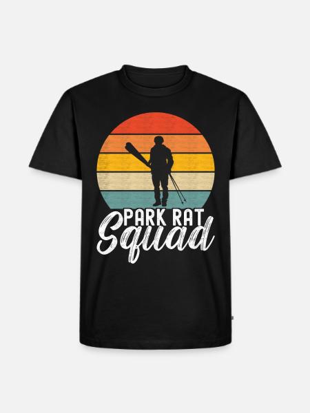 Skiers - Men's Premium Organic T-Shirt - black