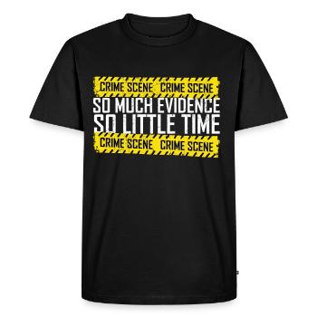 Forensics Forensic Scientist Forensic Science - Men's Premium Organic T-Shirt - black - Front - Nico (187cm)
