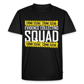 Forensics Forensic Scientist Forensic Science - Men's Premium Organic T-Shirt - black - Front - Nico (187cm)