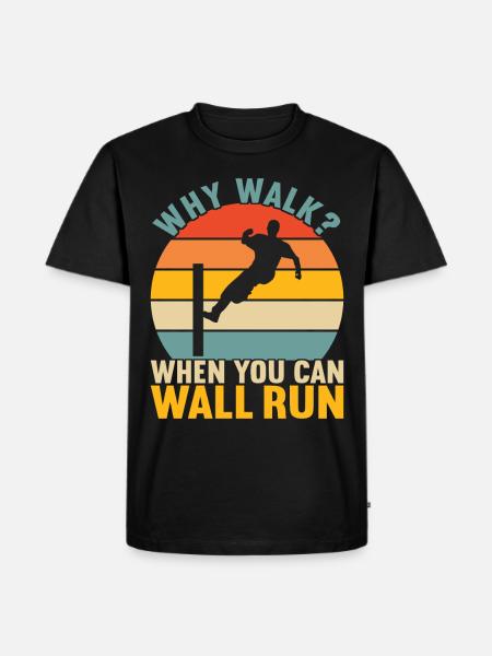 Parkour Freerunning - Men's Premium Organic T-Shirt - black