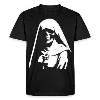 T-shirts de nonnes surnaturelles intrépides et mystérieuses - T-shirt Premium bio Homme - noir - Devant - Nico (187cm)