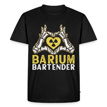 Radiology Radiologist - Men's Premium Organic T-Shirt - black - Front - Nico (187cm)