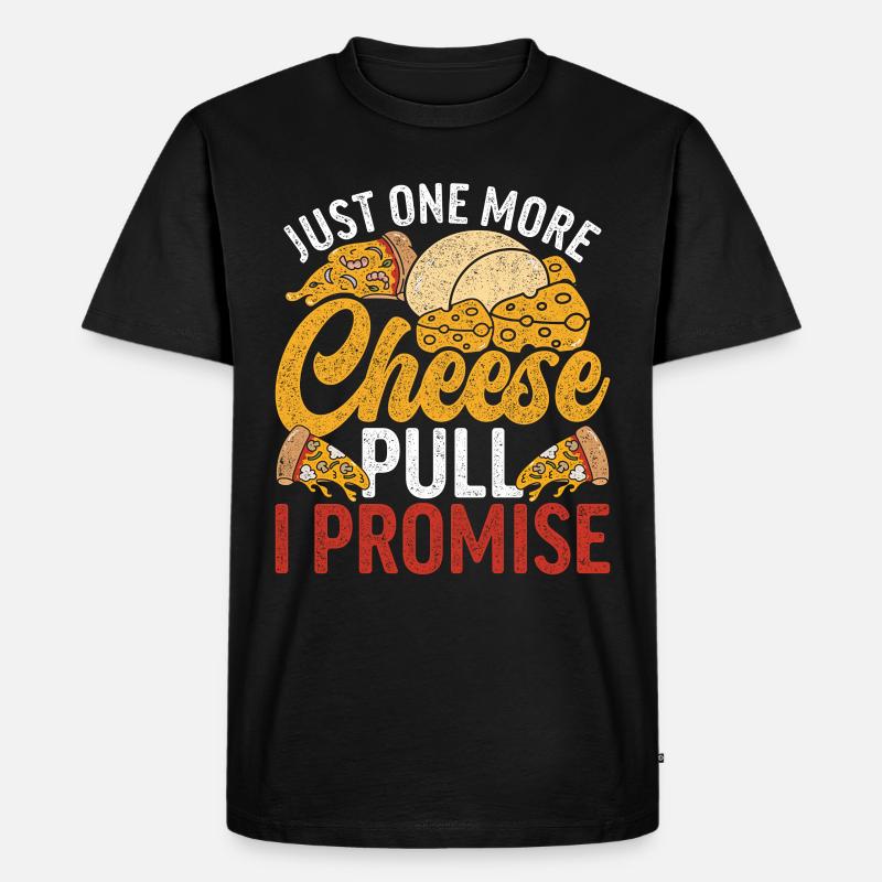 Pizzabäcker Pizzaiolo - Männer Premium Bio T-Shirt - Schwarz