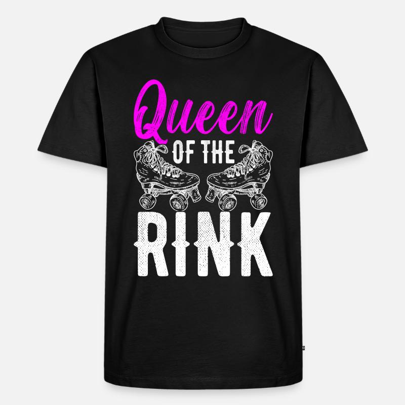 Roller Derby - Männer Premium Bio T-Shirt - Schwarz