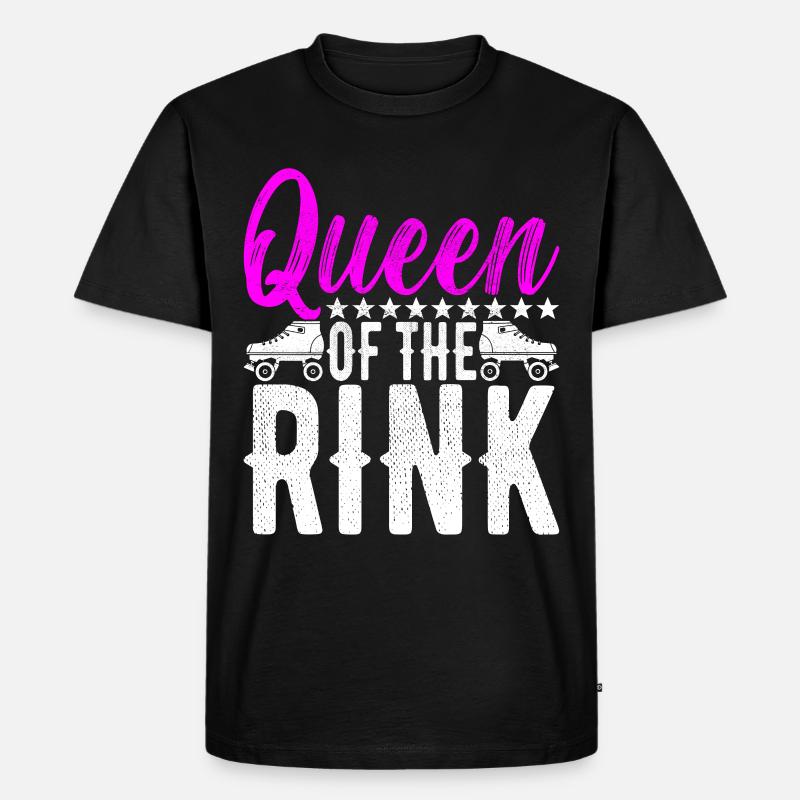 Roller Derby - Männer Premium Bio T-Shirt - Schwarz