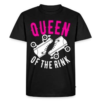 Roller derby - T-shirt Premium bio Homme - noir - Devant - Nico (187cm)