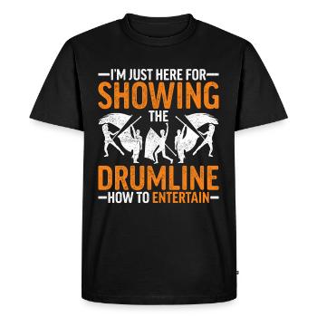 Color Guard Color Guardian - Men's Premium Organic T-Shirt - black - Front - Nico (187cm)
