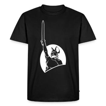 Hermann Monument Varus Battle - Men's Premium Organic T-Shirt - black - Front - Nico (187cm)