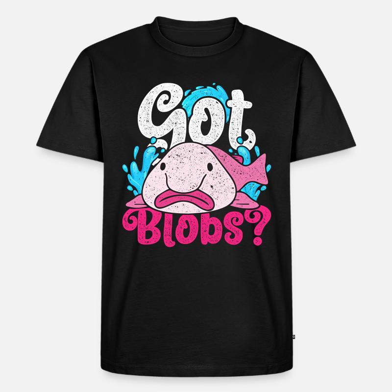 Blobfisch Got Blobs? - Männer Premium Bio T-Shirt - Schwarz