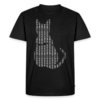 Informatiker Katze Admin Programmierer - Männer Premium Bio T-Shirt - Schwarz - Vorne - Nico (187cm)