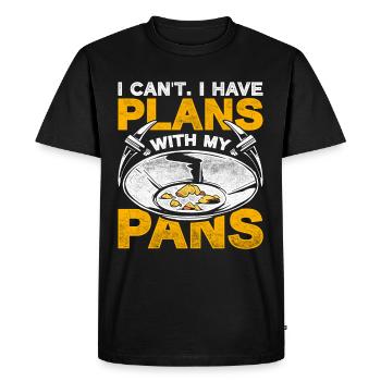 Gold Prospector Gold Prospector - Men's Premium Organic T-Shirt - black - Front - Nico (187cm)