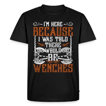 Medieval Festival Medieval Market - Men's Premium Organic T-Shirt - black - Front - Nico (187cm)