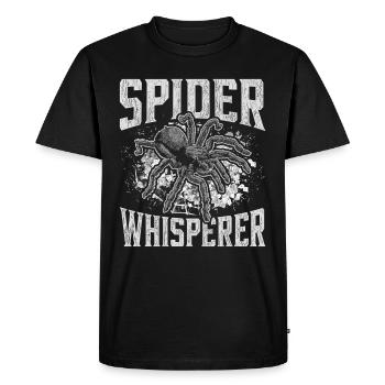 Araignée , Araignée , Tarentule, Arachnide, Araignée - T-shirt Premium bio Homme - noir - Devant - Nico (187cm)